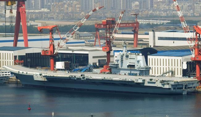 China's first home-built aircraft carrier begins sea trials | iNFOnews.ca