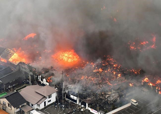 Fire that spread to 140 buildings under control in Japan | iNFOnews.ca