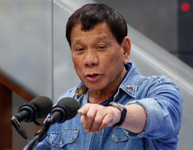 Philippine leader urges nations to exit international court | iNFOnews.ca