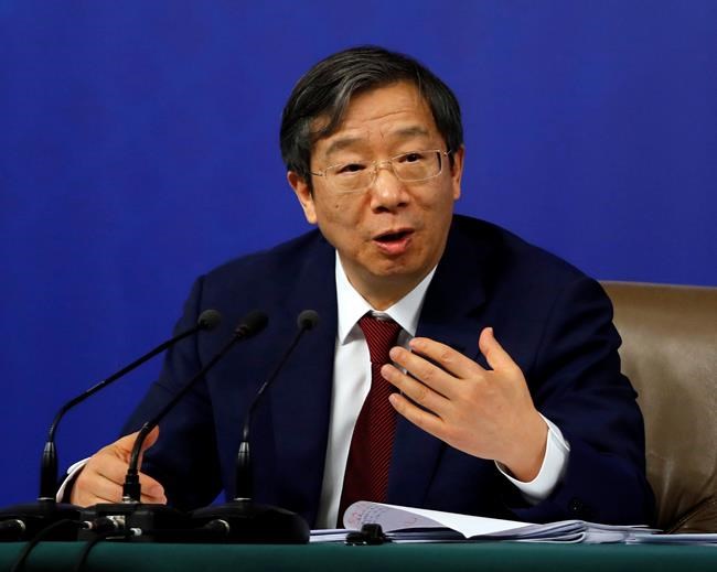 China's new central banker pledges to rein in financial risk | iNFOnews.ca