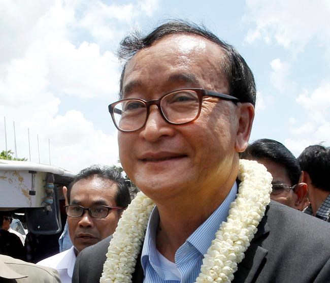 Cambodian opposition chief found guilty over Facebook claim | iNFOnews.ca CP1097516019