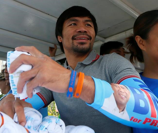Boxing great Manny Pacquiao close to Philippine Senate win | iNFOnews.ca Boxing great Manny Pacquiao close to Philippine Senate win | iNFOnews.ca