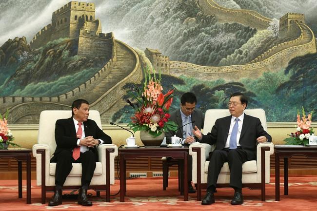 The Latest: US puzzled by Duterte comments | iNFOnews.ca