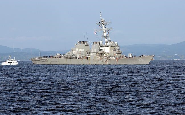 Remains of 7 sailors killed in US ship collision return home | iNFOnews.ca