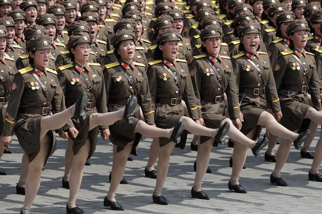 Past goose-steppers proud of place in North Korean parades | iNFOnews.ca Past goose-steppers proud of place in North Korean parades | iNFOnews.ca