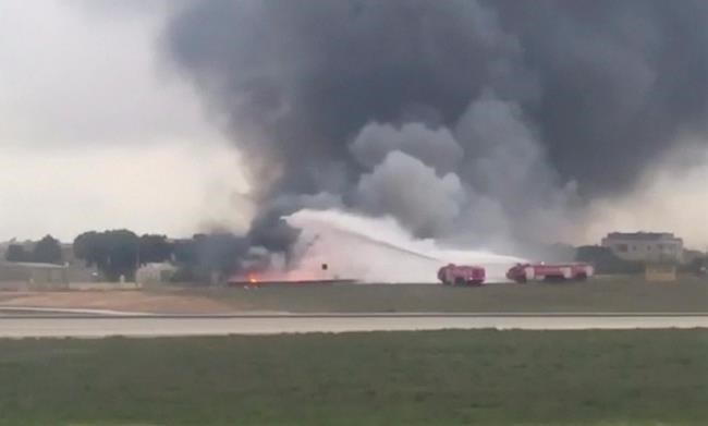 Malta says plane crashed en route to Libya surveillance trip | iNFOnews.ca