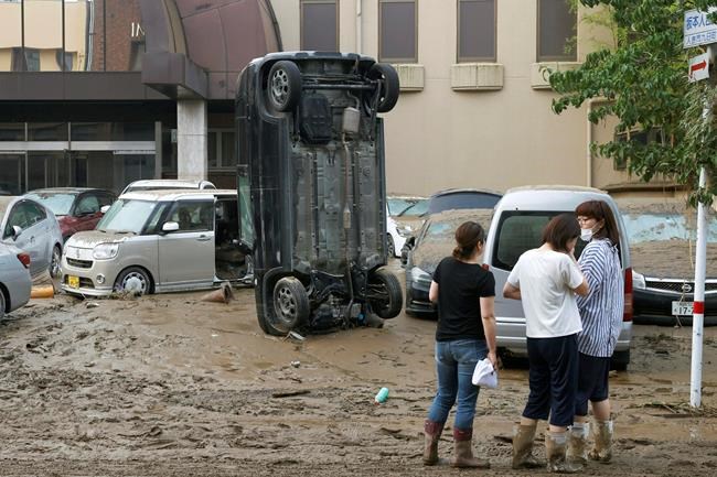 Japan floods leave up to 34 dead, many at nursing homes | iNFOnews.ca CP1994235712