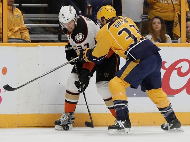 Ducks forward Nick Ritchie ejected in Game 6 vs. Predators | iNFOnews.ca