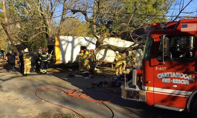 The Latest: Bus driver arrested in fatal school bus crash | iNFOnews.ca