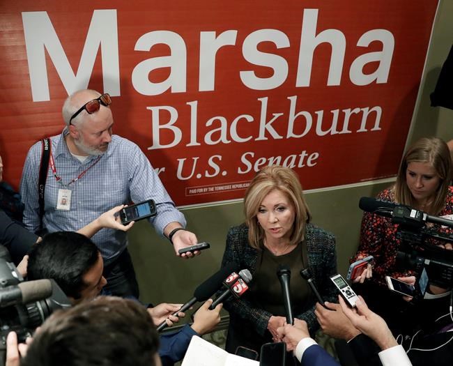 Tennessee women slow to back GOP's Blackburn in Senate race | iNFOnews.ca