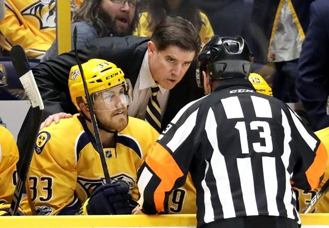 Flames blow 4-1 lead, rally to beat Predators 6-5 in OT | iNFOnews.ca CP857616565