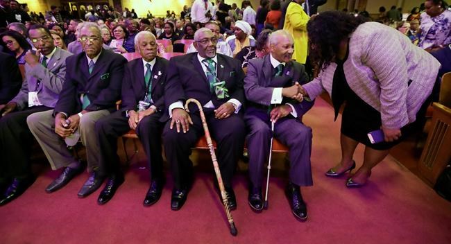 The Latest: Rousing words, song commemorate final MLK speech | iNFOnews.ca CP1872703691