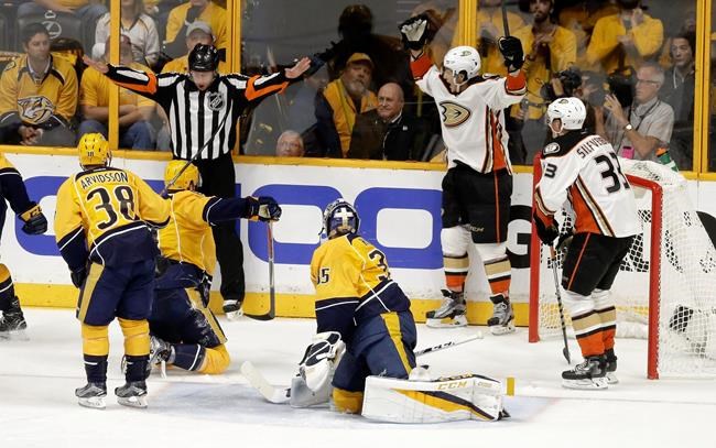Preds rally, beat Ducks 2-1 to take 2-1 Western finals lead | iNFOnews.ca