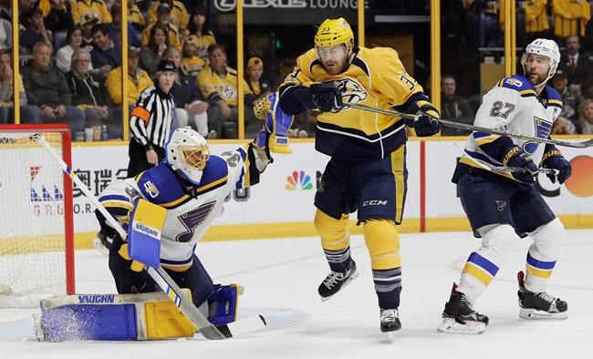 Predators take 2-1 series lead, beating St. Louis Blues 3-1 | iNFOnews.ca