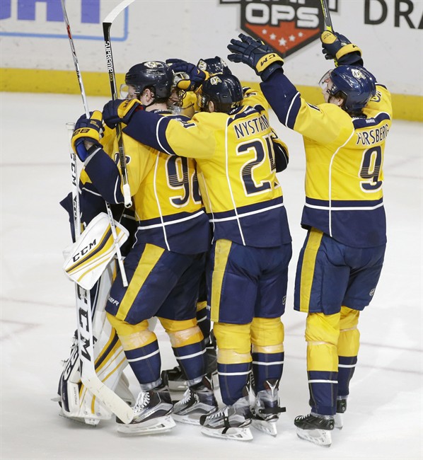 Craig Smith scores in SO as Predators rally past Canucks | iNFOnews.ca