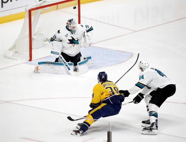 Predators force another Game 7 by beating Sharks 4-3 in OT | iNFOnews.ca