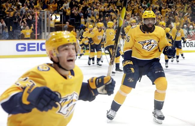 Predators beat Stars 2-1 in OT, even series 1-1 | iNFOnews.ca