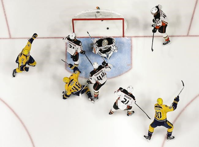 Predators reach 1st Stanley Cup Final, oust Ducks in 6 games | iNFOnews.ca