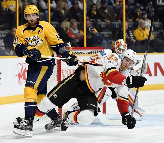 Rinne leads Predators past Flames 3-1 | iNFOnews.ca