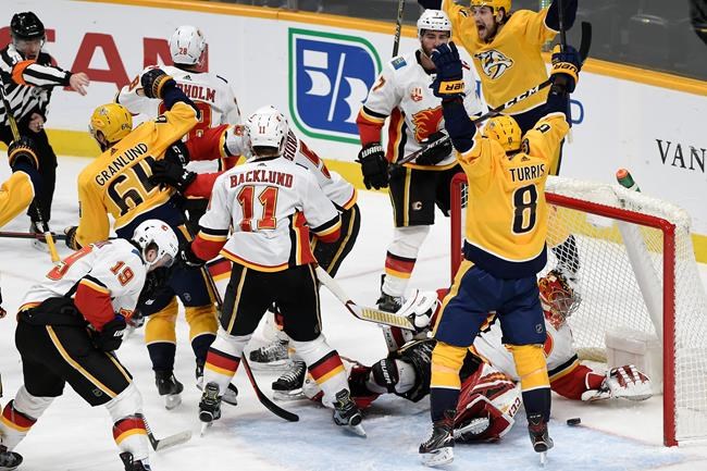 Granlund beats buzzer, scores in OT as Preds beat Flames 4-3 | iNFOnews.ca Granlund beats buzzer, scores in OT as Preds beat Flames 4-3 | iNFOnews.ca