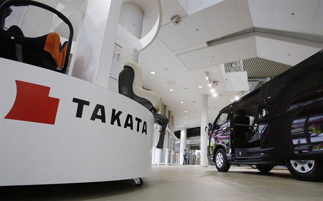 More vehicles recalled for problem Takata air bag inflators that can deploy abnormally | iNFOnews.ca CP33074497