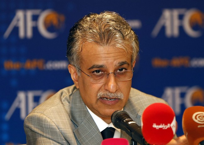 Bahraini royal family member Sheikh Salman intends to enter FIFA presidential race | iNFOnews.ca CP35081196
