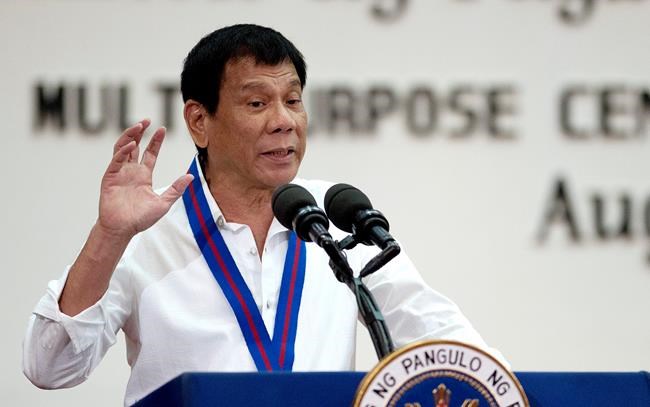 Duterte slams UN for 'interfering' in Philippine drug war | iNFOnews.ca