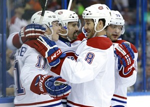 Weise scores overtime winner as Montreal takes Game 1 over Tampa Bay 5-4 | iNFOnews.ca CP28028905