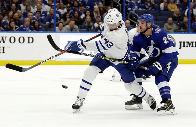Vasilevskiy shines in return, Lightning beat Maple Leafs 4-1 | iNFOnews.ca CP1666132871