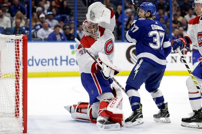 Vasilevskiy stops 32 shots, Lightning beat Canadiens 4-0 | iNFOnews.ca