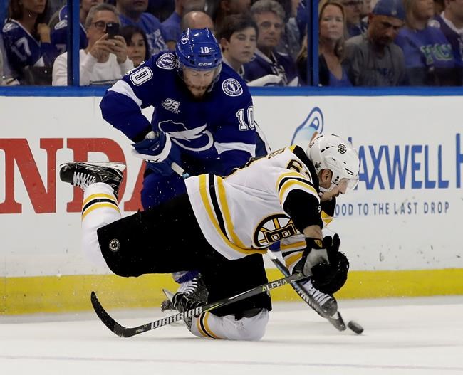 Resilient Lightning rebound to beat Bruins 4-2 in Game 2 | iNFOnews.ca Resilient Lightning rebound to beat Bruins 4-2 in Game 2 | iNFOnews.ca