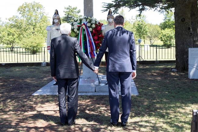 Italian, Slovene presidents hold hands, recall sad times | iNFOnews.ca