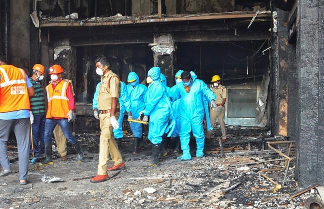 Fire kills 11 patients in southern India's COVID-19 facility | iNFOnews.ca