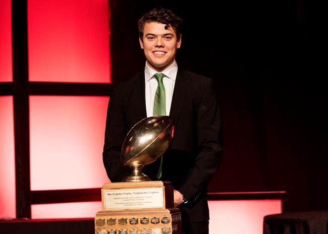 Regina pivot Picton wins Crighton Award as U Sports most outstanding player | iNFOnews.ca