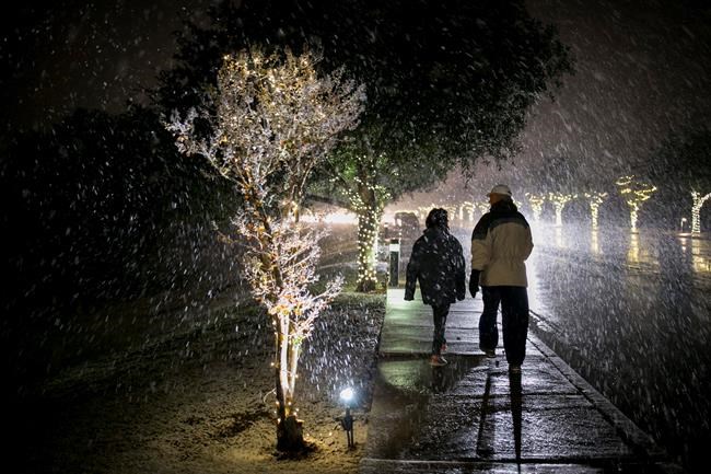 South Texas gets rare snowfall | iNFOnews.ca South Texas gets rare snowfall | iNFOnews.ca