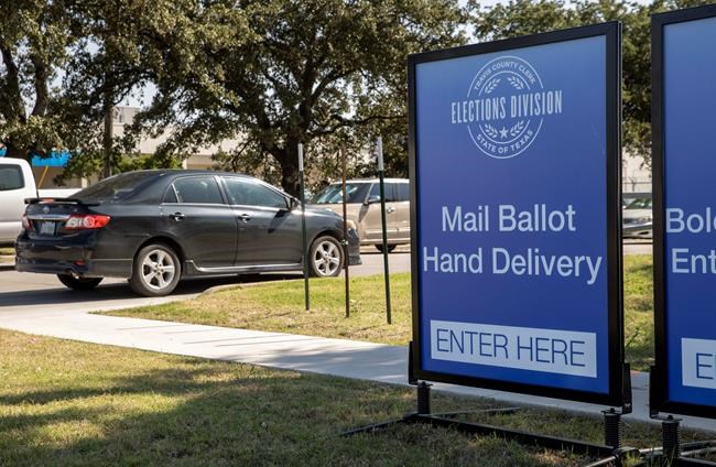 Texas governor restricts mail-in ballot drop-off locations | iNFOnews.ca