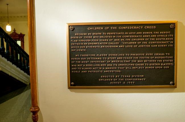 Texas governor says 'inaccurate' displays unfit for Capitol | iNFOnews.ca Texas governor says 'inaccurate' displays unfit for Capitol | iNFOnews.ca