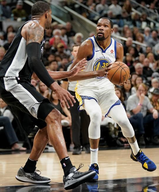 Ginobili, Aldridge help Spurs beat Warriors to avoid sweep | iNFOnews.ca