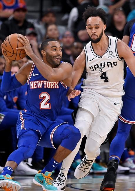 Spurs rally to top Knicks, 120-111, spoiling Barrett's debut | iNFOnews.ca Spurs rally to top Knicks, 120-111, spoiling Barrett's debut | iNFOnews.ca