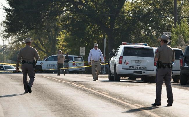 The Latest: Texas church attacker identified as Devin Kelley | iNFOnews.ca The Latest: Texas church attacker identified as Devin Kelley | iNFOnews.ca