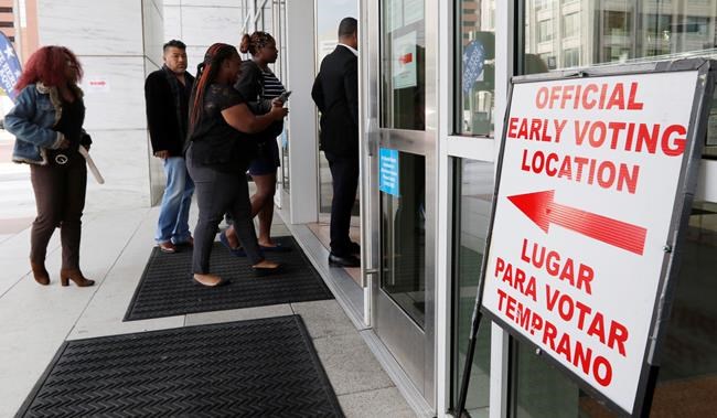 Early voting in Texas begins with lines, strong turnout | iNFOnews.ca