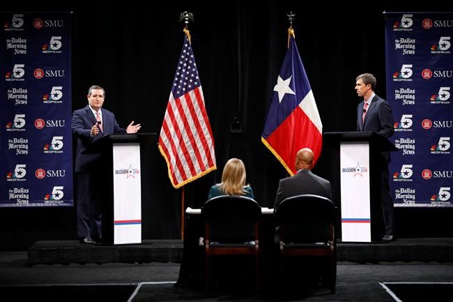 The Latest: O'Rourke says Cruz mischaracterizes his comments | iNFOnews.ca