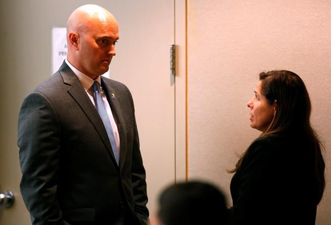 The Latest: Ex-officer's murder trial jury finishes 1st day | iNFOnews.ca The Latest: Ex-officer's murder trial jury finishes 1st day | iNFOnews.ca