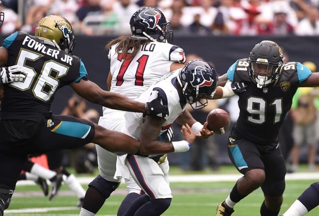 Fournette, strong defence lead Jaguars over Texans 29-7 | iNFOnews.ca CP1759304499