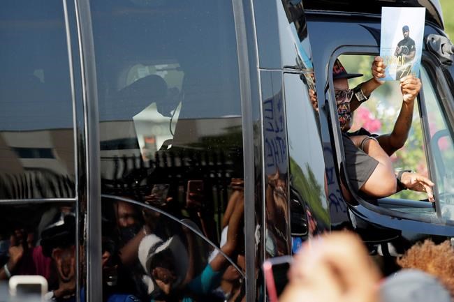 The Latest: George Floyd's casket taken inside mausoleum | iNFOnews.ca The Latest: George Floyd's casket taken inside mausoleum | iNFOnews.ca