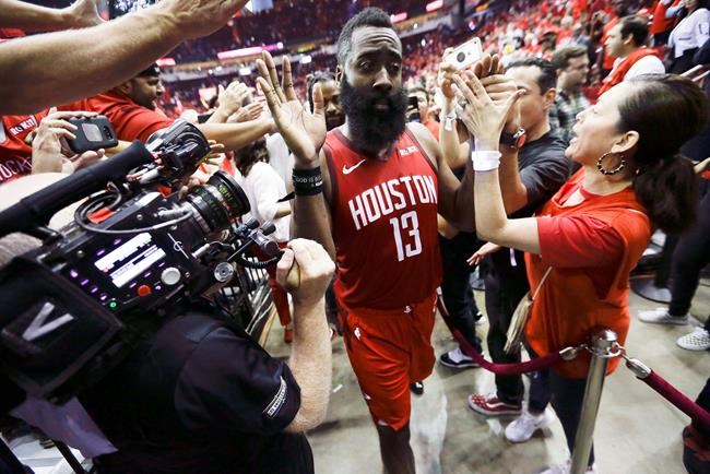 Harden scores 41 as Rockets outlast Warriors 126-121 in OT | iNFOnews.ca