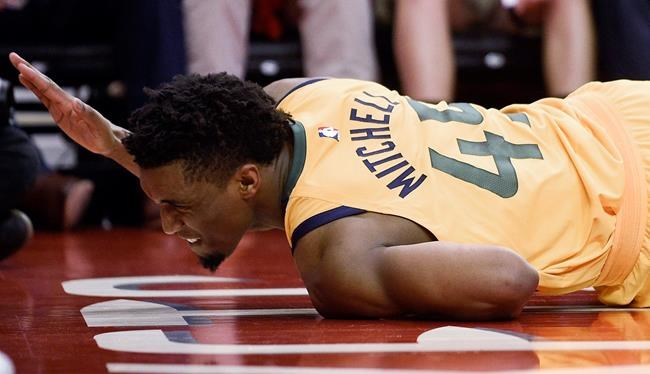 Harden's 41 points lead Rockets over Jazz in Game 1 | iNFOnews.ca