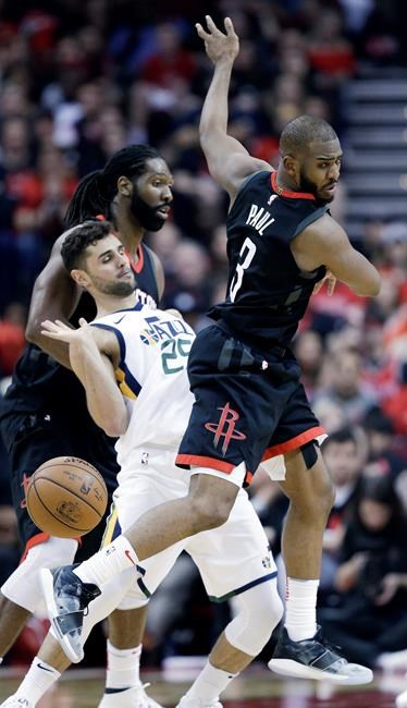 Paul scores 41 as Rockets eliminate Jazz 112-102 | iNFOnews.ca