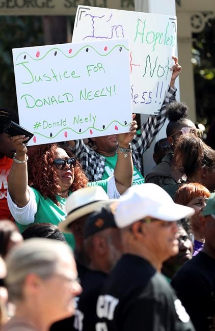 Activists seek police video of black man arrested, tethered | iNFOnews.ca