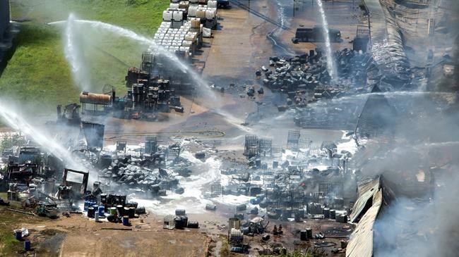 Officials look into hazardous materials in Houston fire | iNFOnews.ca